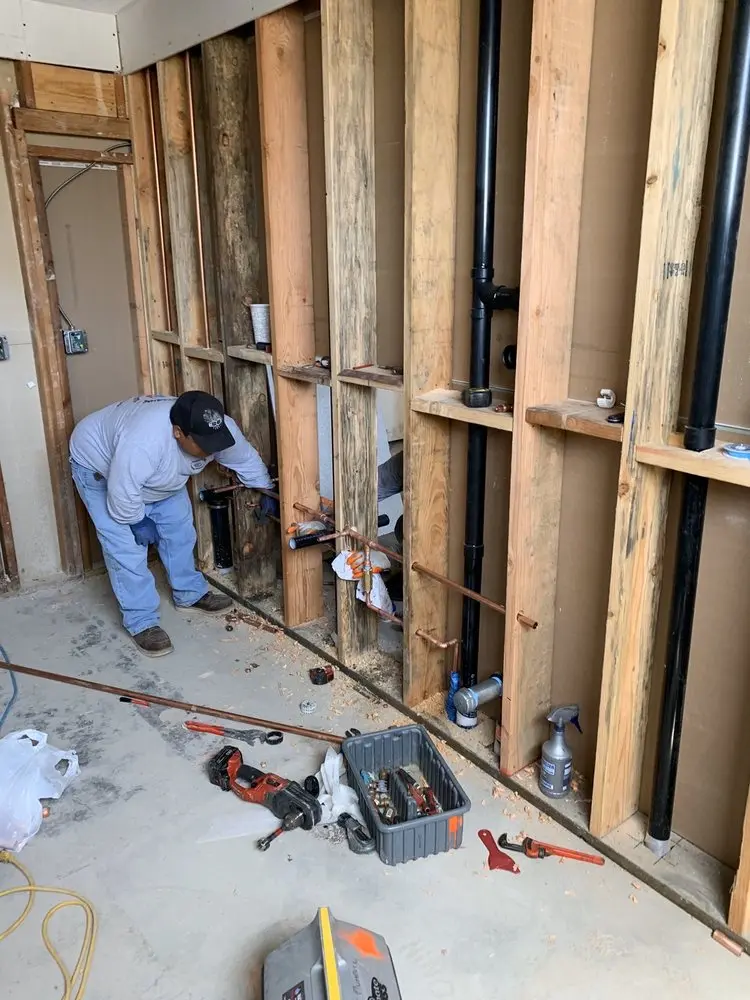 Commercial rough-in plumbing for Trenchless Sewer Repair in Chevy Chase Section 4